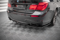 BMW 7-Serie M-Pack F01 2008-2013 Bakre Splitter (Med Splitters) V.1 Maxton Design